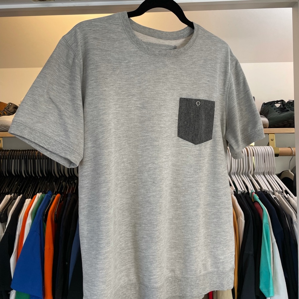 Urban Grey Cotton T Shirt
